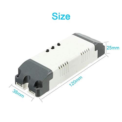 2CH WiFi RF Wireless Switch Relay,Inching Self-Locking Interlock Mode,Ewelink...