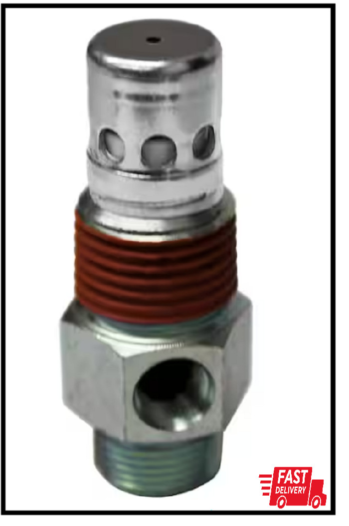 Powermate Check Valve Air Compressor Accessory 1/2" NPT x 1/2" Tube 1/8" Bleeder