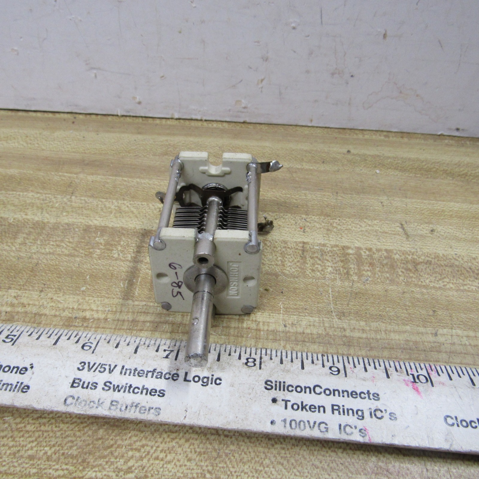 VARIABLE CAPACITOR 75 pF 6 to 85 pF 1/4 in Shaft
