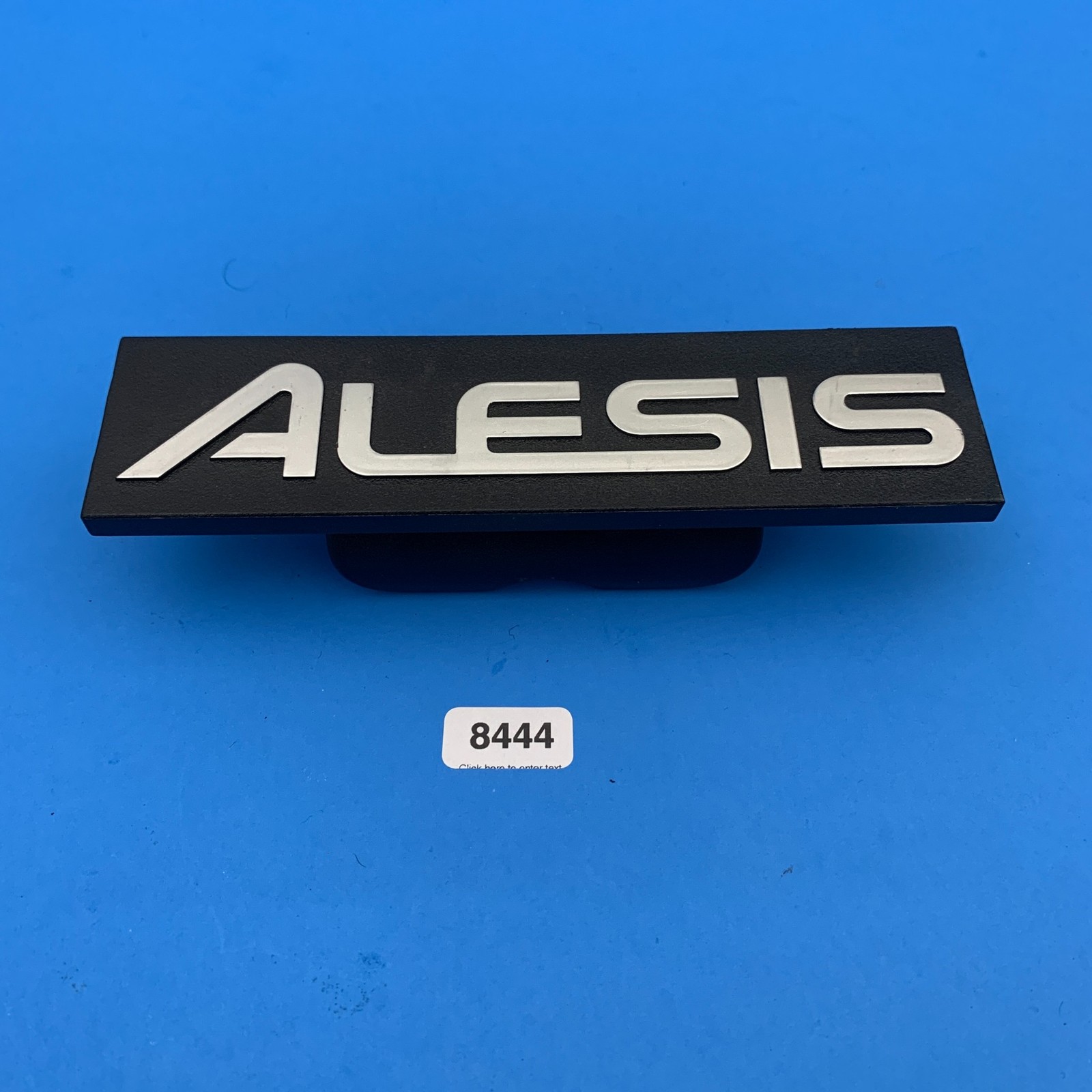 ALESIS SURGE DM6 DM7X FORGE Drum Used Part: 1/2 Inch Frame Logo Emblem Sign