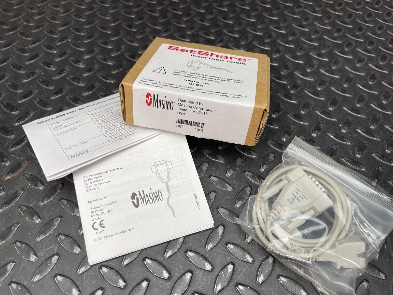 Masimo SatShare SL02 Interface Cable -Unused