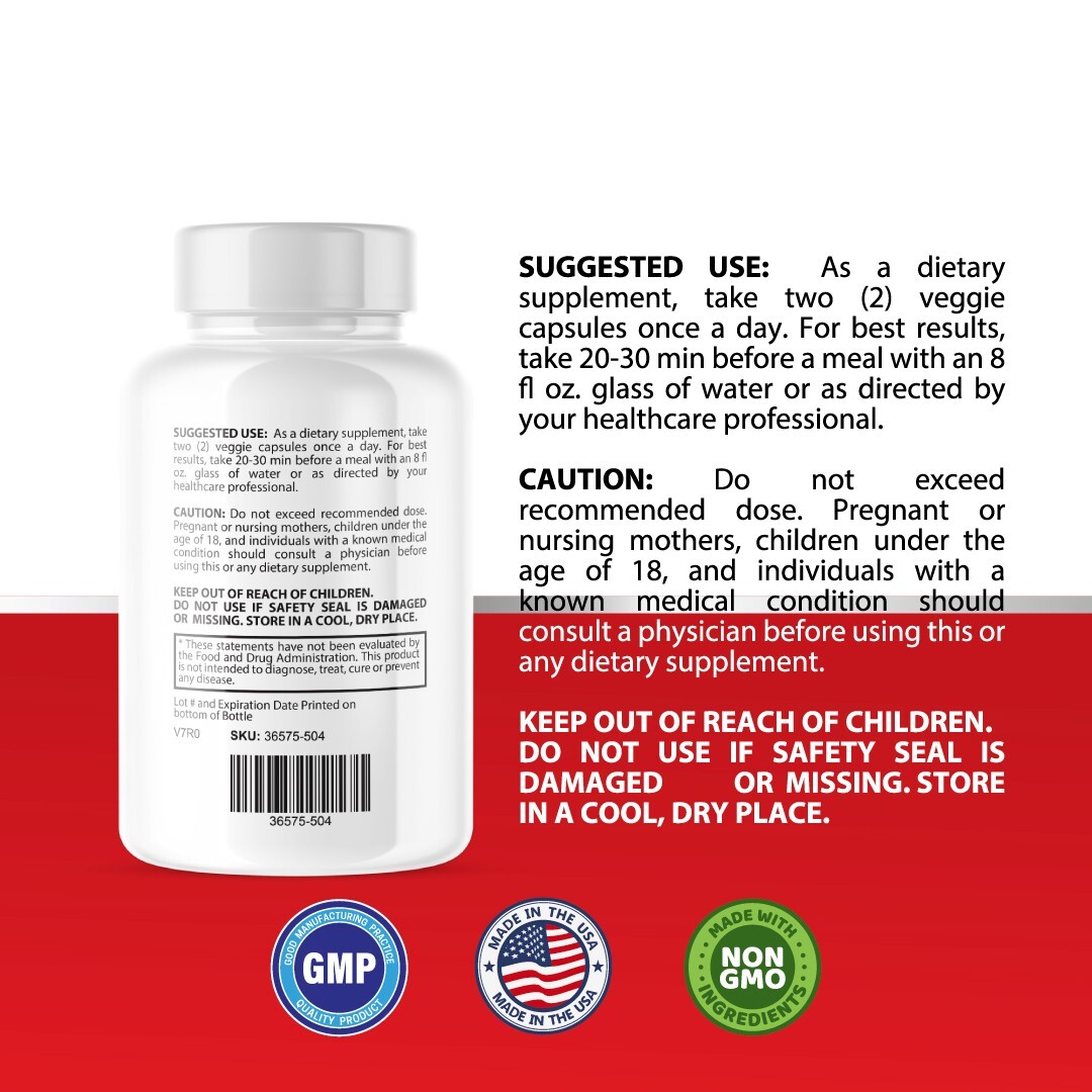 Ortho Prostate- Prostate Support- 10 Bottles- 600 Capsules
