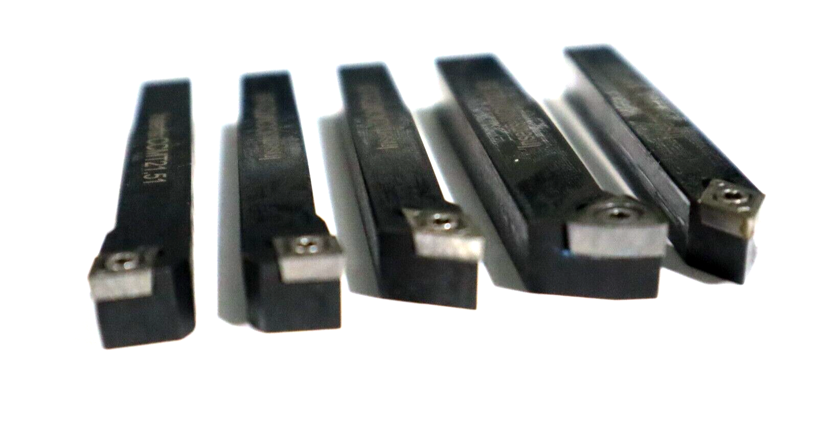 7 PC SET, 5/16" INDEXABLE TURNING TOOLS W/ CARBIDE INSERTS INSTALLED L188