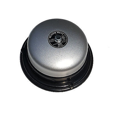 SUNS CB-4-6 Gray 6V Alarm Bell 4 Inch 6 Volt DC (4" in 6 VDC)