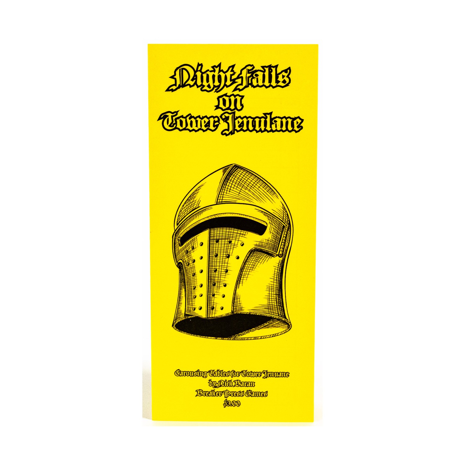 Breaker Press RPG Night Falls on Tower Jenulane New