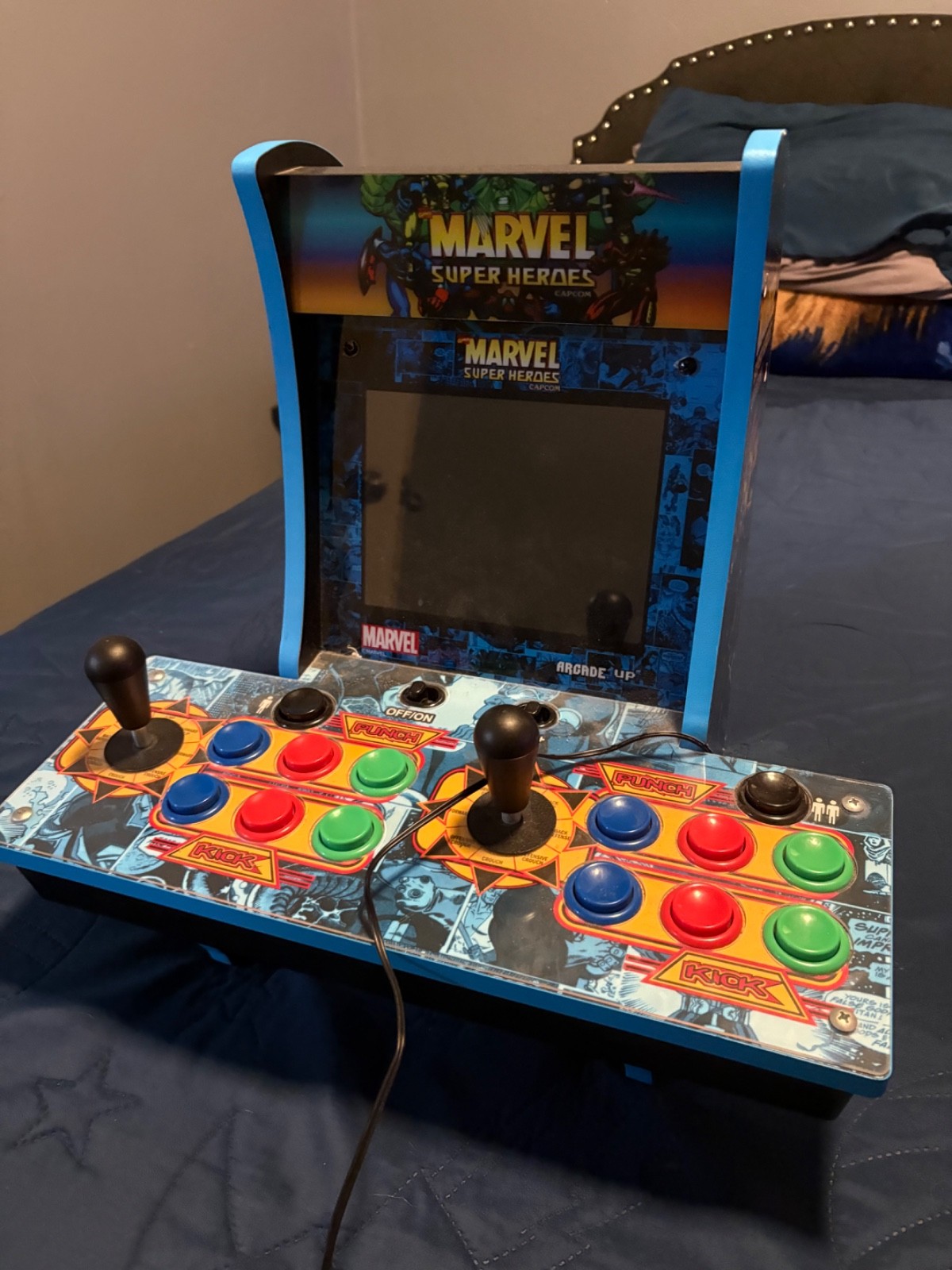 1up Marvel arcade game