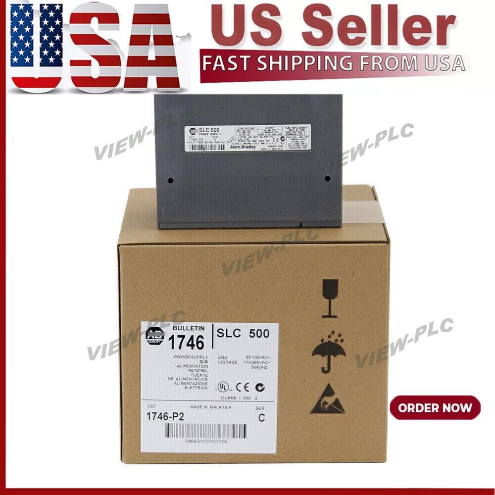 1746-P2 NEW AB  SLC 500 Rack Mounting Power Supply Module 1746P2 US Free Tax