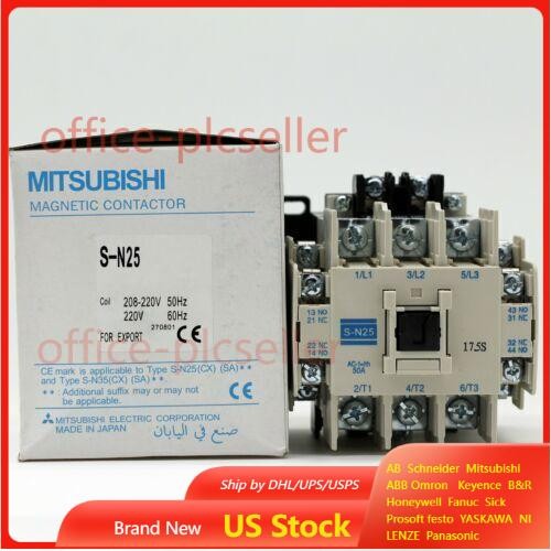 New SN25 Free Shipping Mitsubishi S-N25 AC220V Magnetic Contactor US Free TAX