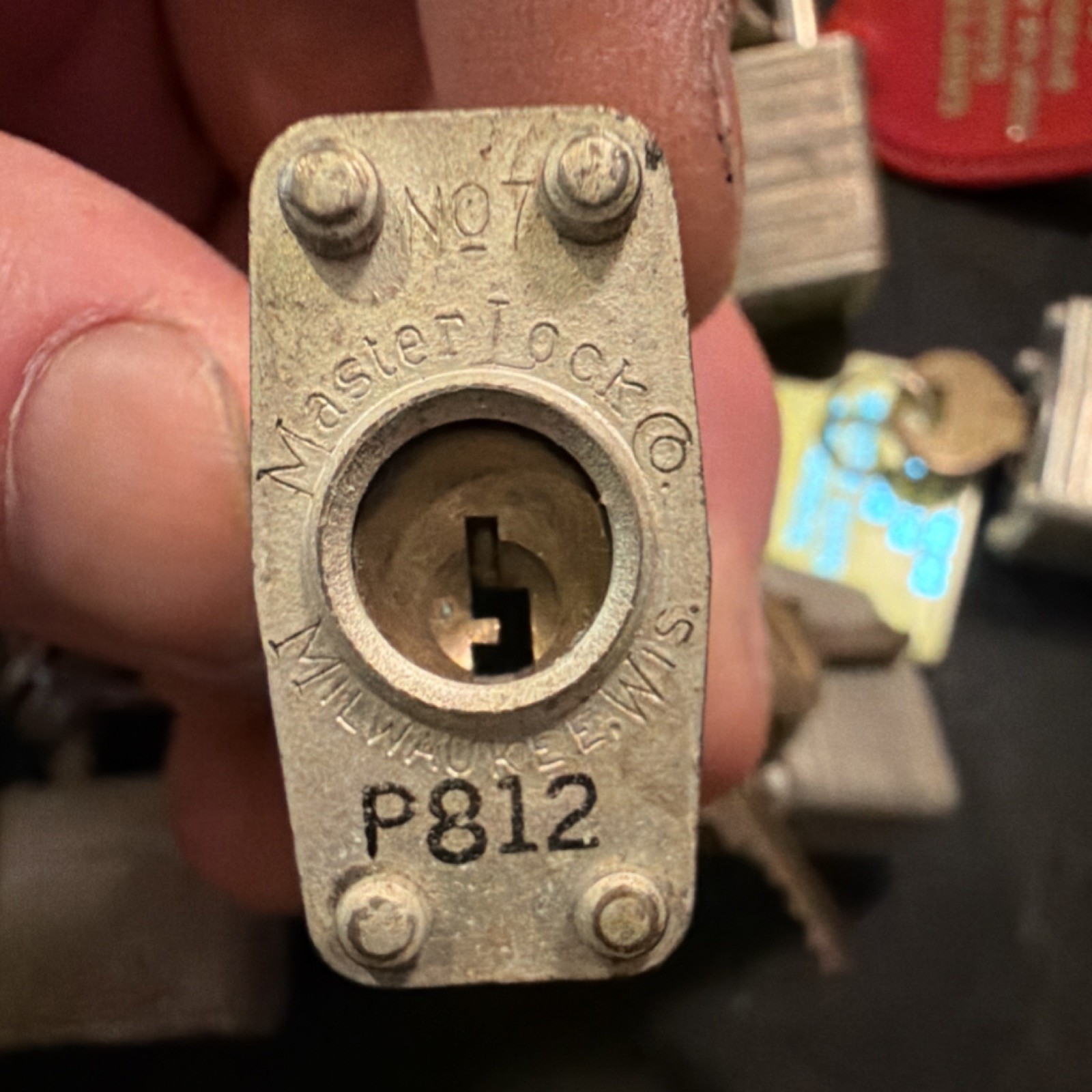 Master Lock Vintage pre 1963 No 7