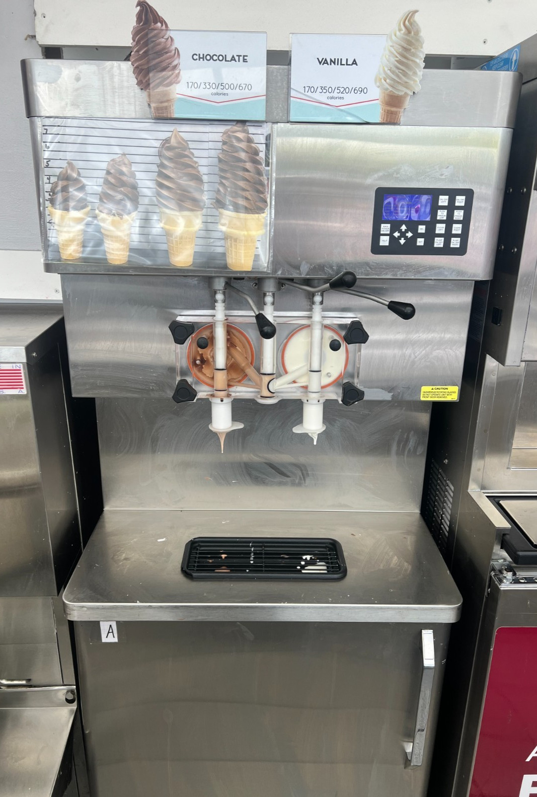 Stoelting Soft Serve Ice Cream Machine, U431, Water Cooled, Serial #7285104S