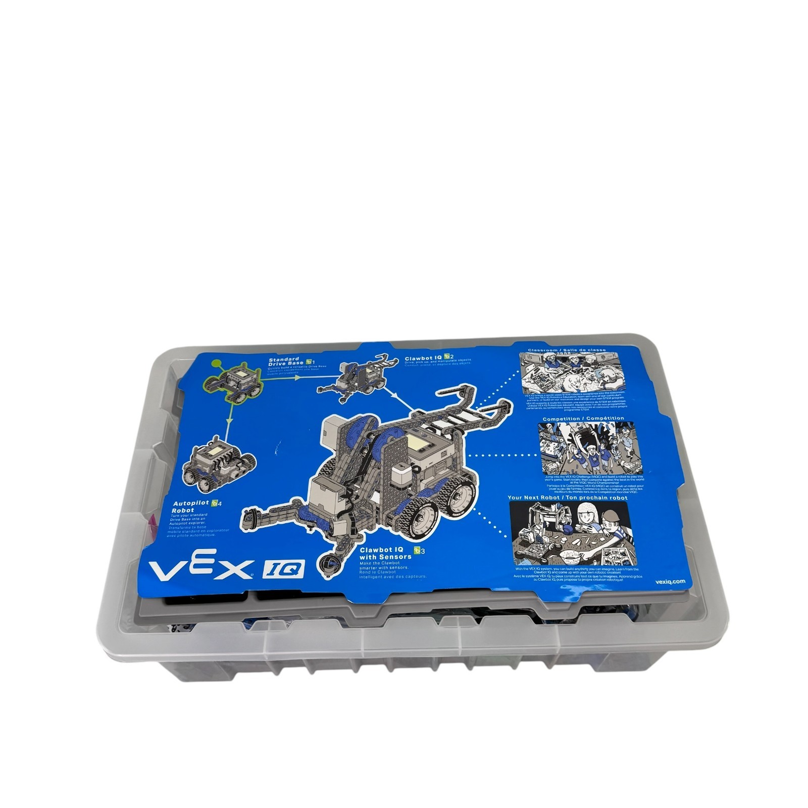 VEX IQ PLTW Robot Design Kit 1st Gen - Complete Robotics Set with Brain & Motors