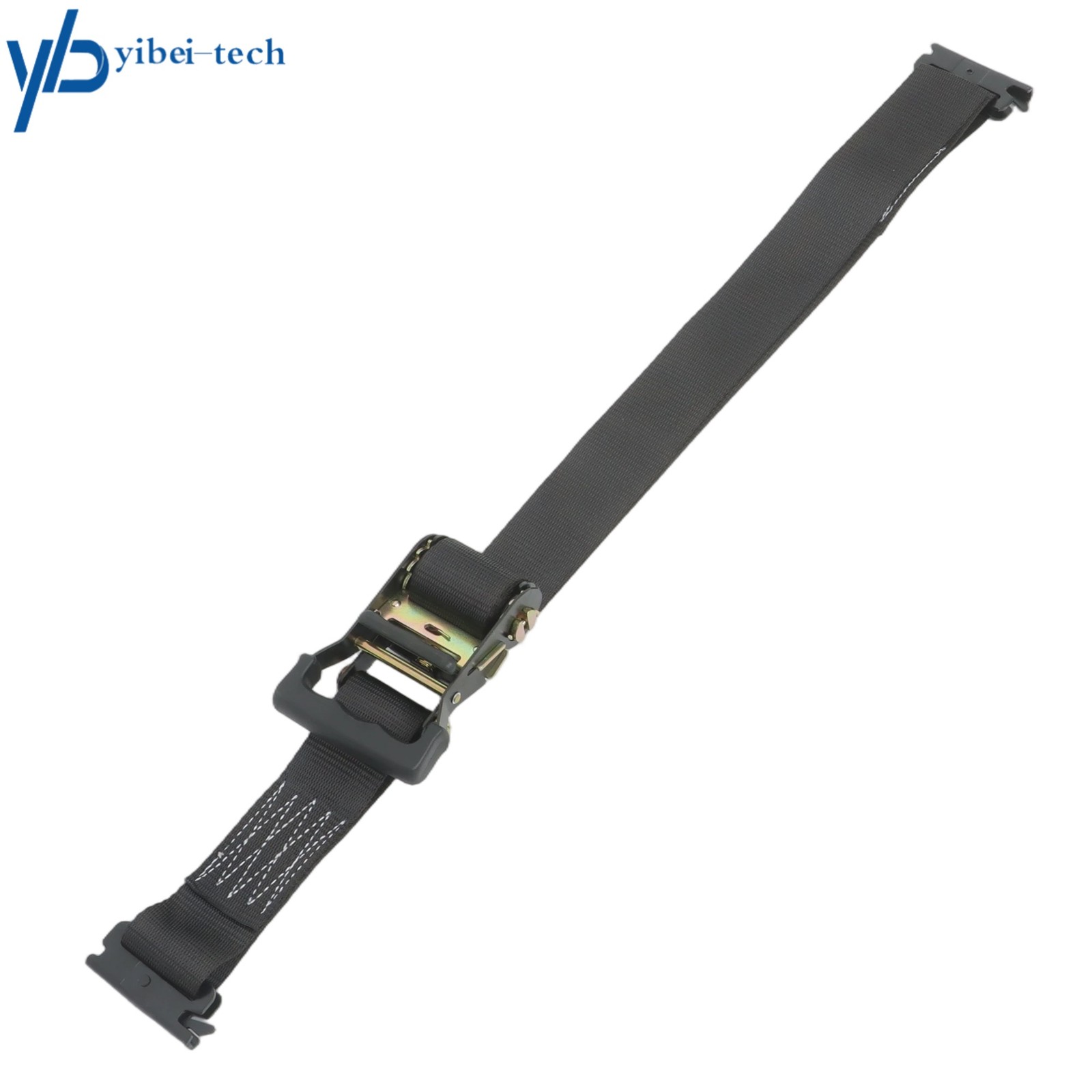1 Pack Wheel Chock Tie Down E Track System 6' Black Ratchet Straps For Trailers