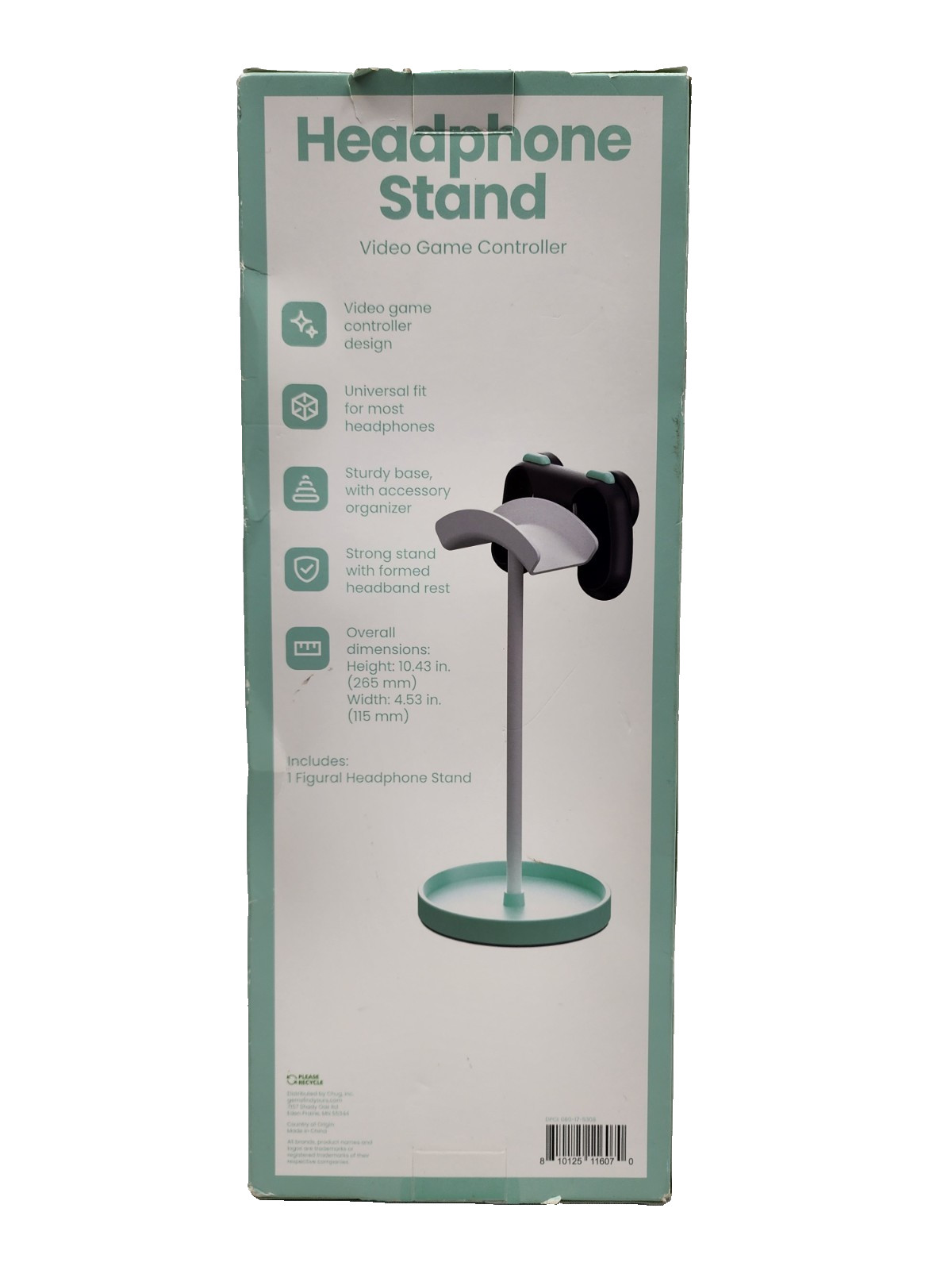 Headphone Stand Video Game Controller Design Universal Fit - New