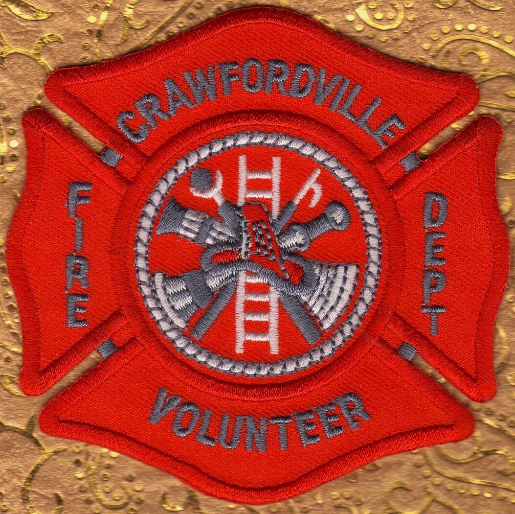 Crawfordville Florida Volunteer Fire Department Patch