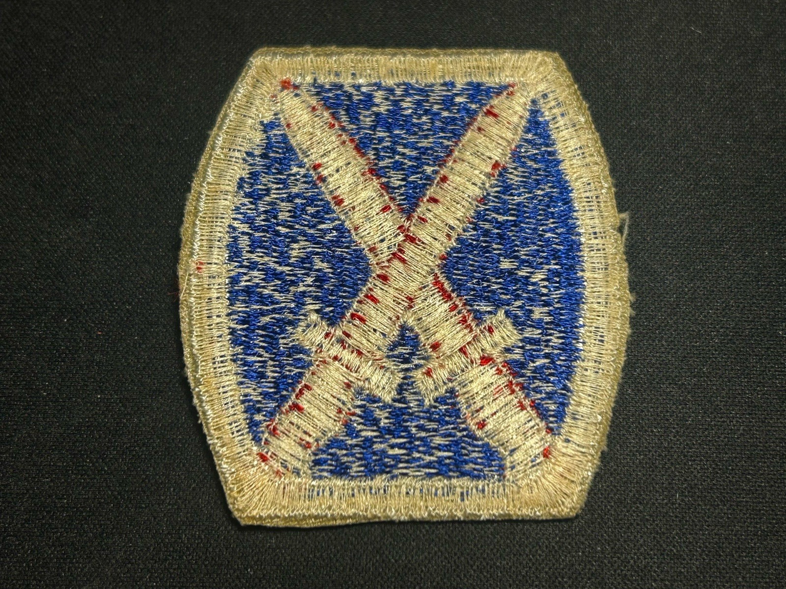 One WW2 10th Mountain Infantry Division Patch