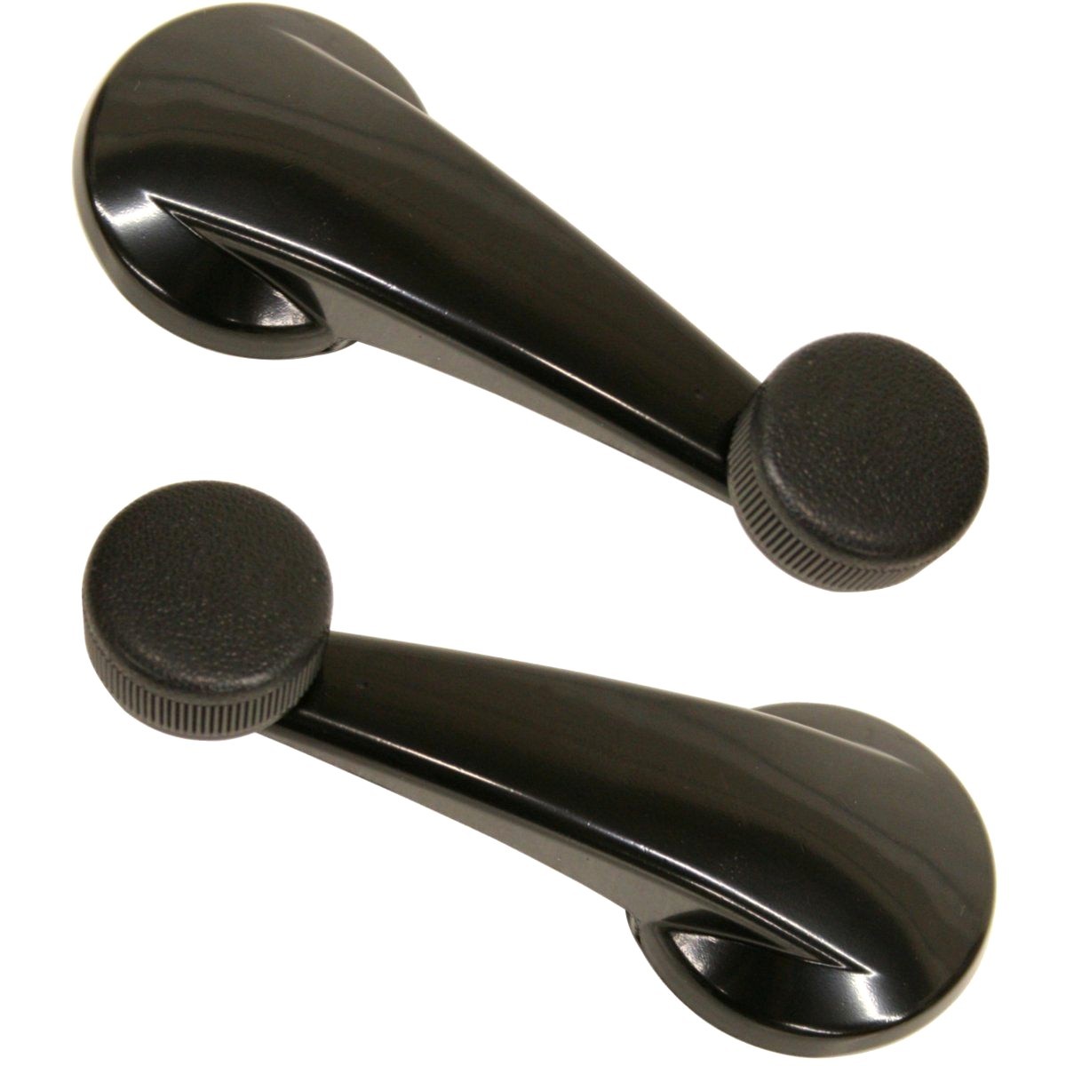 2 NEW Inside Manual Window Crank Handles Black for 94-97 BLAZER S10 JIMMY SONOMA