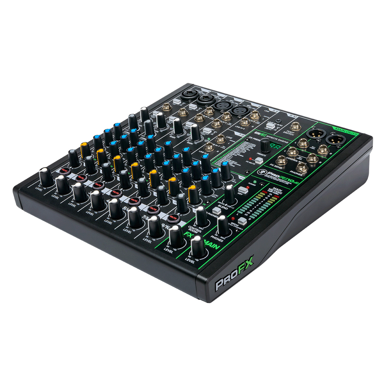 Mackie ProFX10v3 10-Channel Analog Mixer with Onyx Mic Preamps, Effects and USB