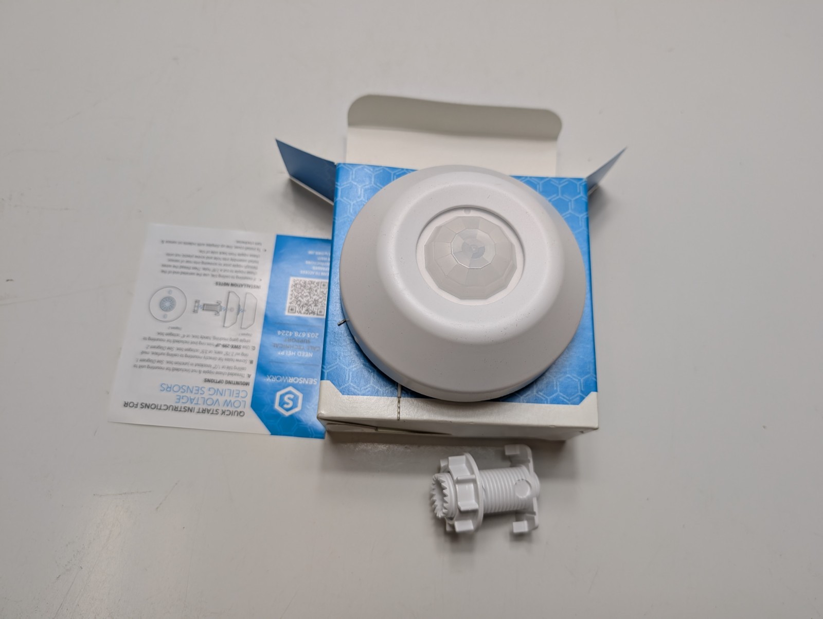 SENSORWORX SWX-222-1 Low Voltage Ceiling Mount Occupancy Sensor