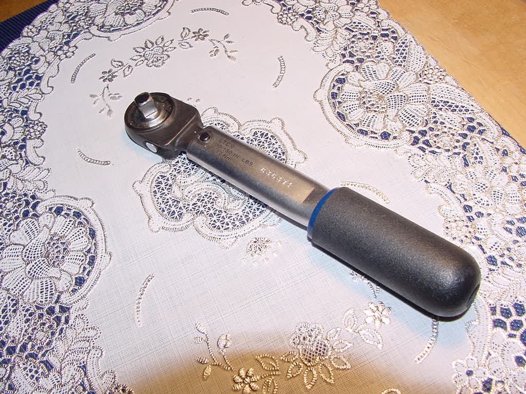 Sturtevant Richmont LTCR Torque Wrench, 30-150 In. Lbs. 3-17 Nm, Pre-Set to 150