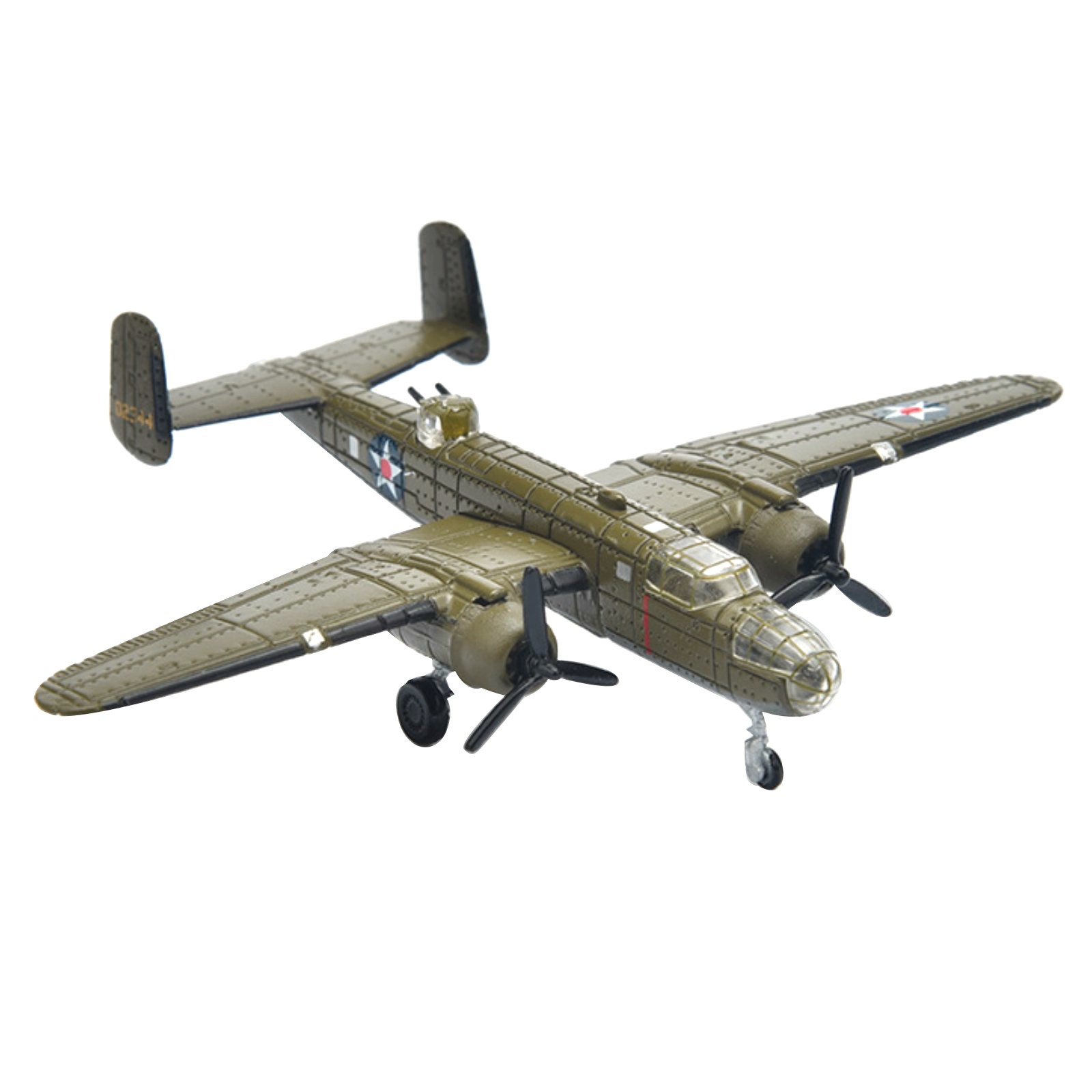 1 Set 1:200 Scale WWII US B-25 Mitchell Bomber Model Finished Model Gift