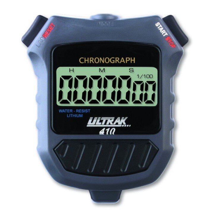 Ultrak 410 Simple Event Timer Stopwatch With Silent Operation **DEFECTIVE**