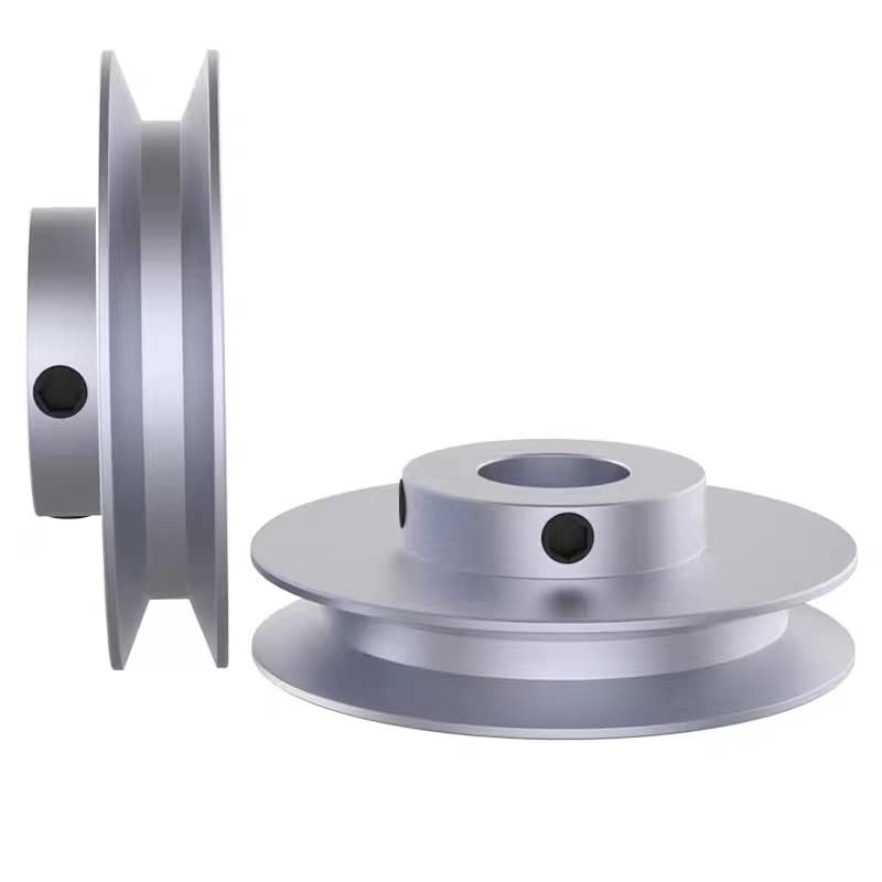 Outer Diameter 80mm Single Groove Pulley 16mm Fixed Bore For Drilling Machine
