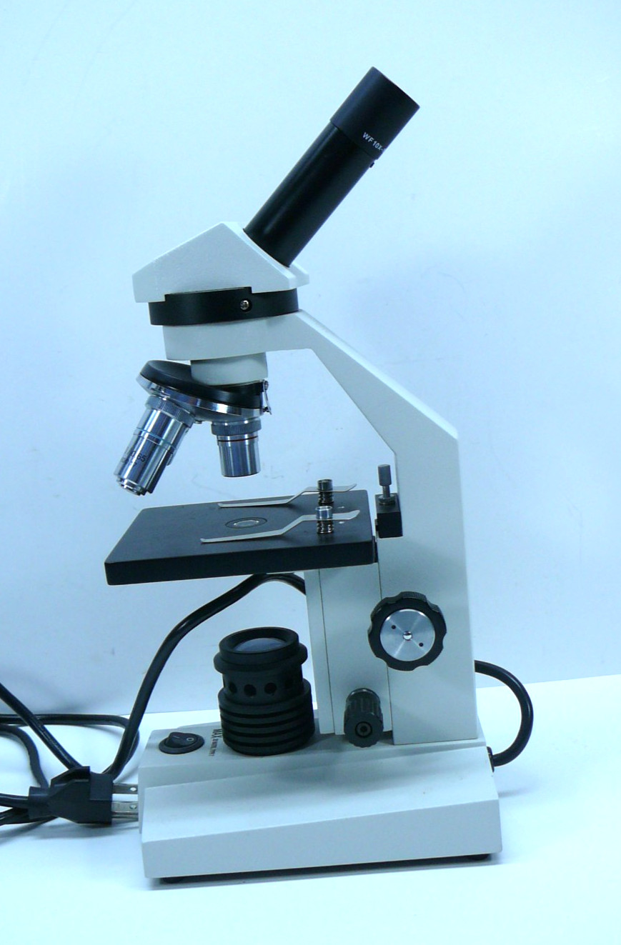 FREY SCIENTIFIC  Microscope Model 131 Compound with x-y stage 40-400X