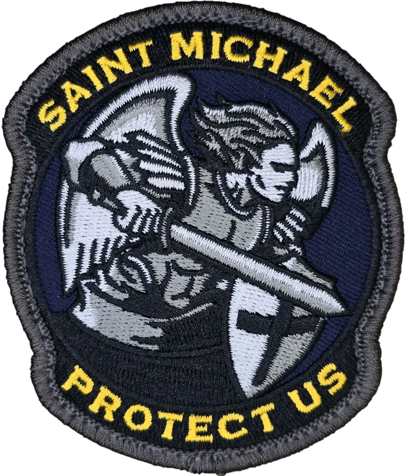 ST MICHAEL PROTECT US MODERN MILSPEC MONKEY MSM TACTICAL FULL COLOR HOOK PATCH