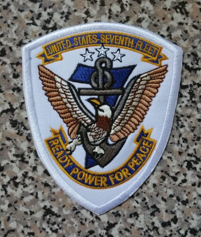 Top Gun Maverick Patch Seven Fleet US Navy Eagle Jacket Movie