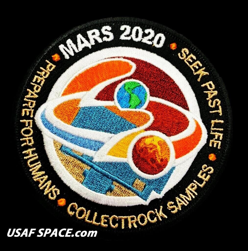 Authentic - NASA JPL -MARS 2020 ROVER- Exploration Mission- AB Emblem PATCH -USA
