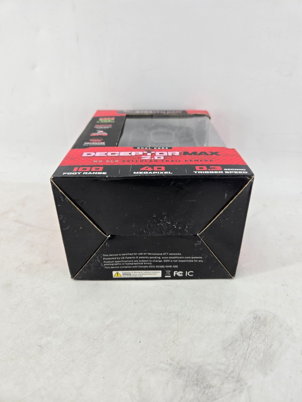 Stealth Cam Deceptor MAX 2.0 STC-DCPTRX2-W No Glo Cell Trail Cam