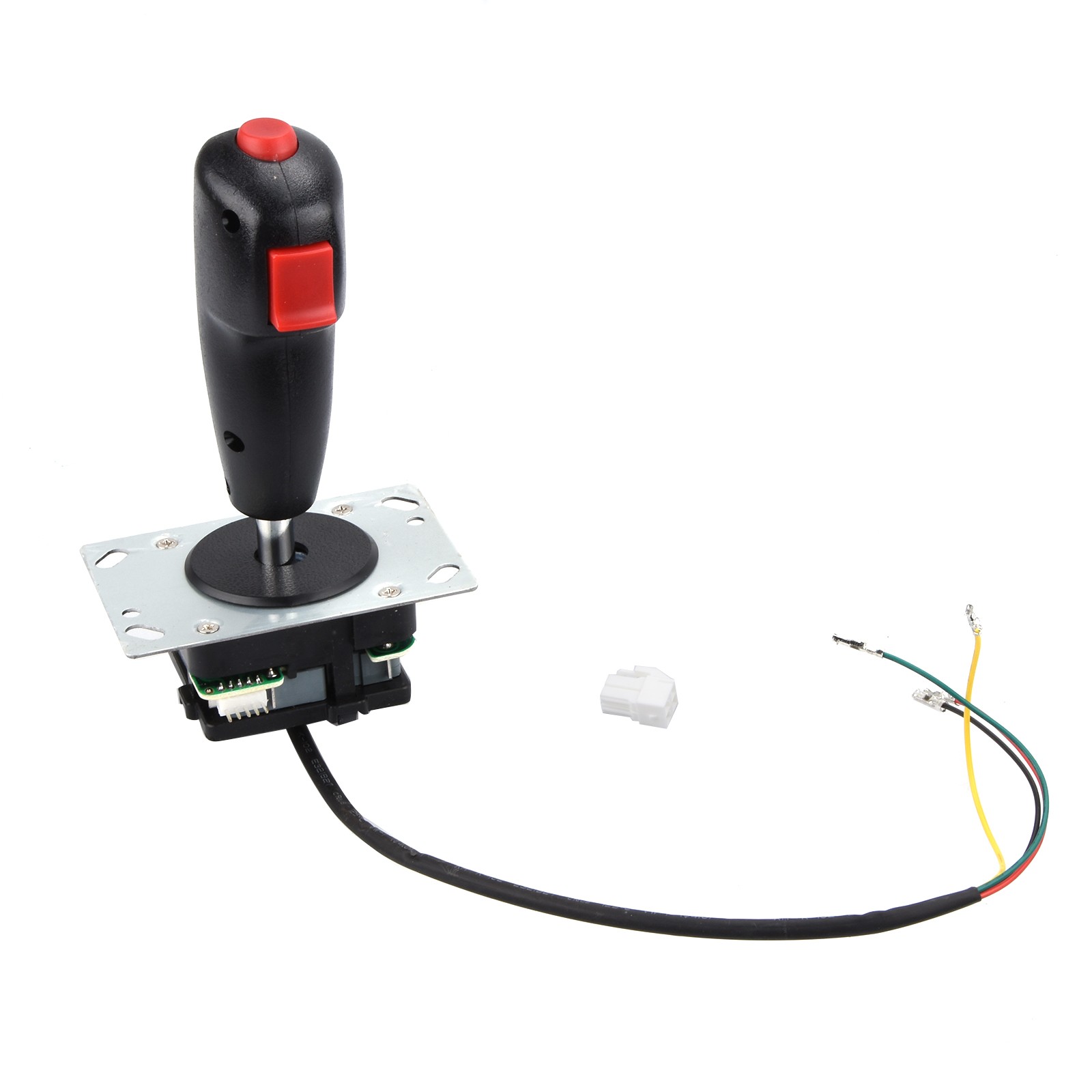 Arcade Game Cabinet Mini Grap Flight Joystick Trigger Vibration PCB Version 5Pin