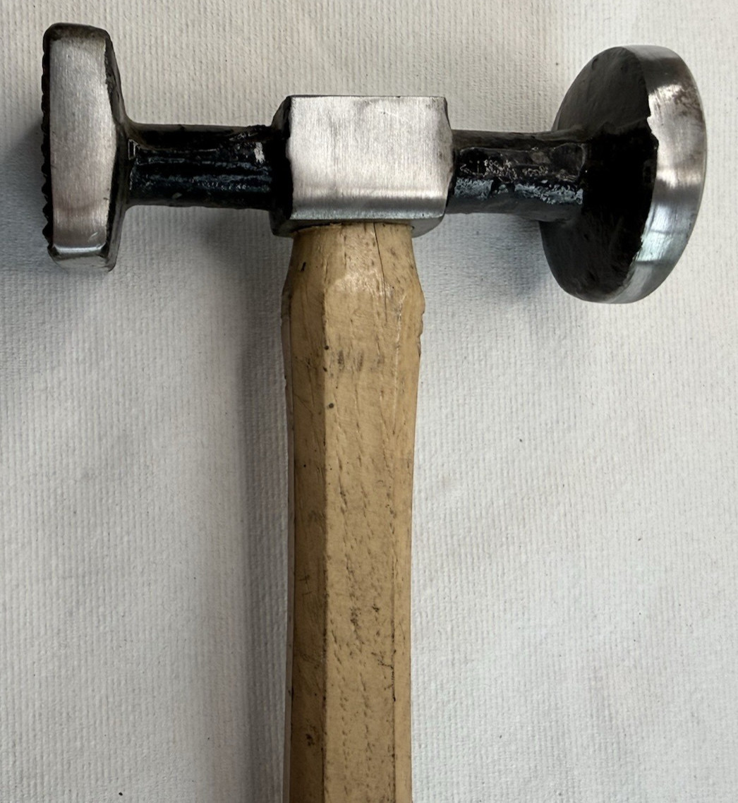 Auto Body Hammer Round Face and Square Waffle Face