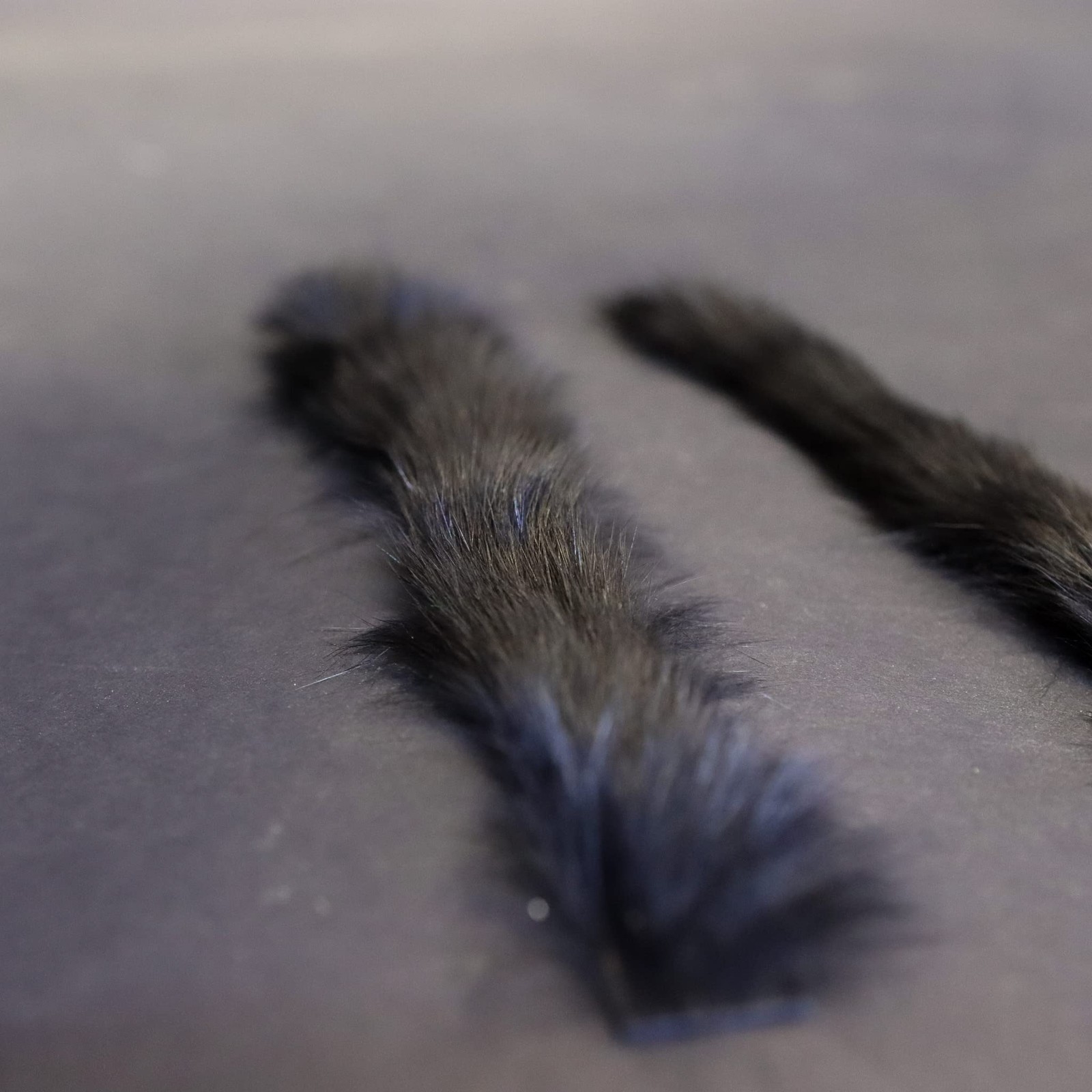 Bow String Dampener, Rabbit Fur String Silencer for Recurve, Longbow