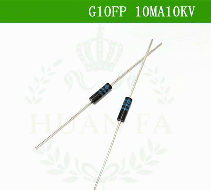 50pcs High Voltage Diode G10FP High Voltage Silicon Stack 10mA 10KV Rectifier