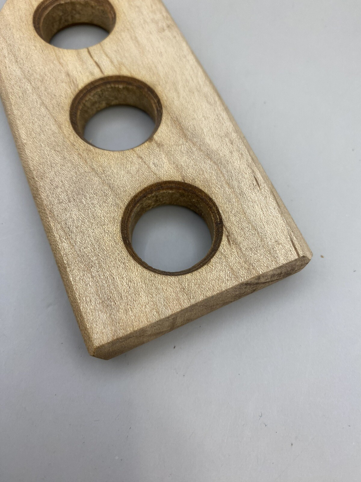 Handmade Muzzleloader Round Ball Loading Block Three Hole 75