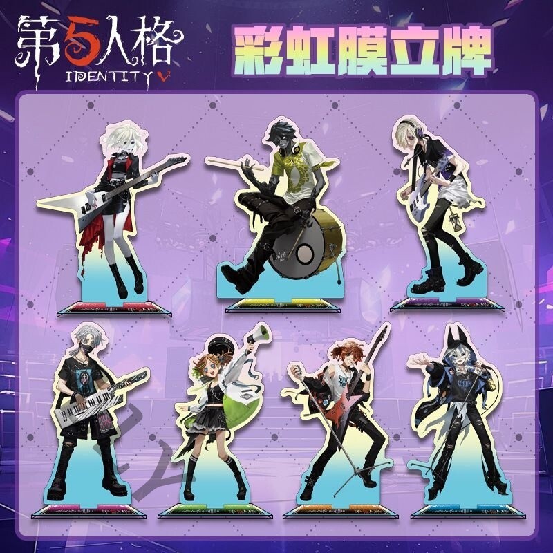 Identity Ⅴ Band Series Laser Acrylic Standing Plate Collection Sets Decor Gifts