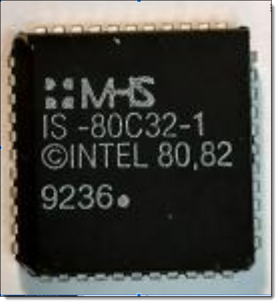 Lot of 10 MHS IS-80C32-1 Microcontrollers | Intel 80C32
