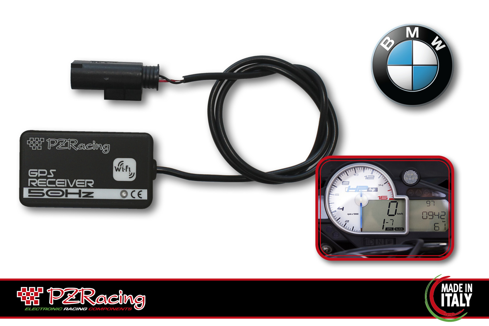 USA BW700 B-TRONIC PZRACING CHRONO GPS RECEIVER 50HZ FOR BWM PLUG&PLAY