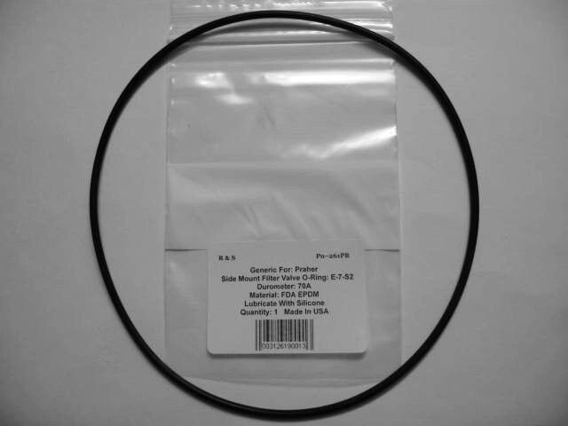 Praher Side Mount SM2-PP2 Valve O-ring E-7-S2 / R&S 261PR / FDA EPDM Material