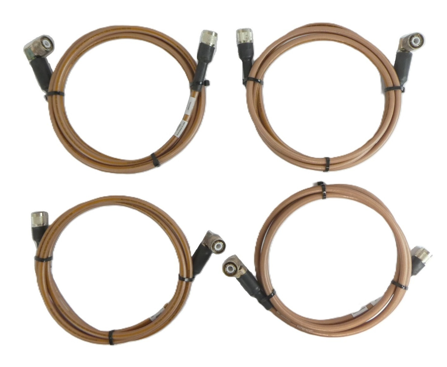 AMAT Applied Materials 0190-42020 RF Cable Reseller Lot of 4 Working Surplus