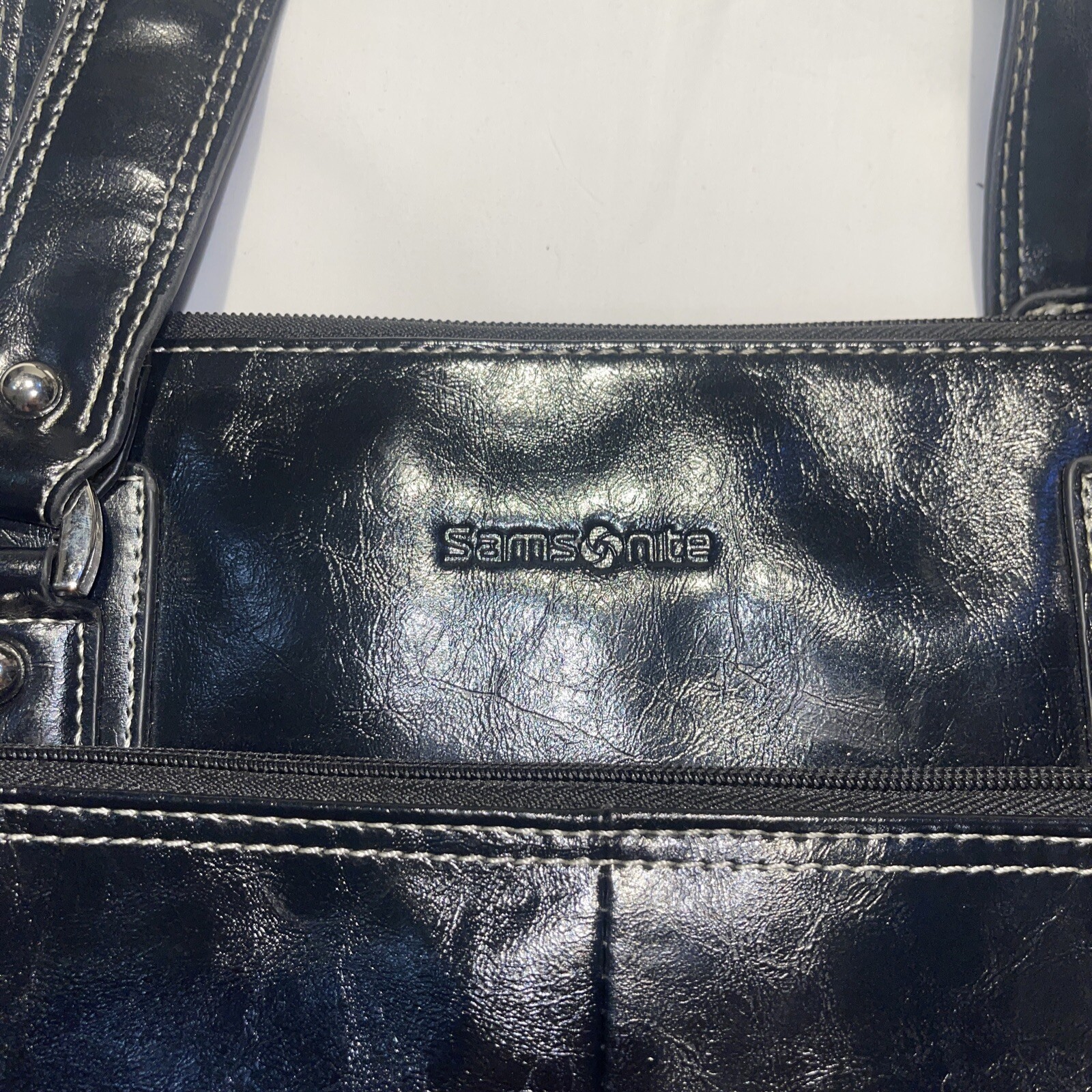 Samsonite Faux Leather Laptop Bag