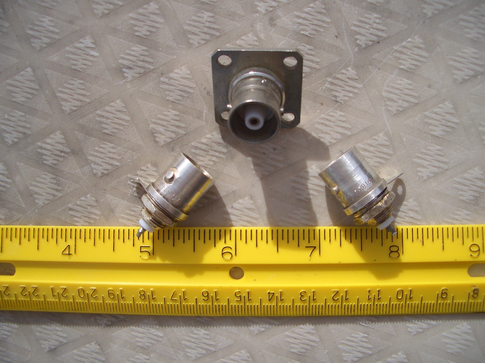 LUDLUM "C" GEIGER PROBE     FEMALE CABLE-SOCKET   $8.50 EACH + $5.25 SHIPPING