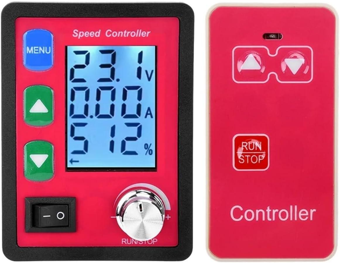 DC6-55V 15A PWM Wireless Remote Intelligent DC Brush Motor Speed Controller
