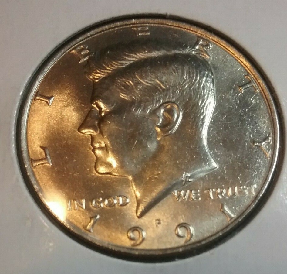 1991 Kennedy P&D Half Dollars - BU - Uncirculated