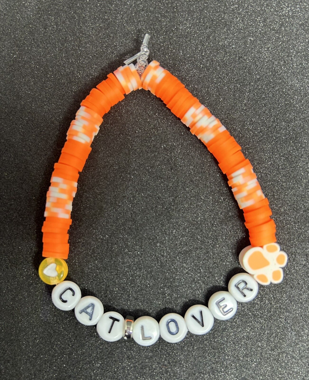 Cat Lover Heishi Bracelet