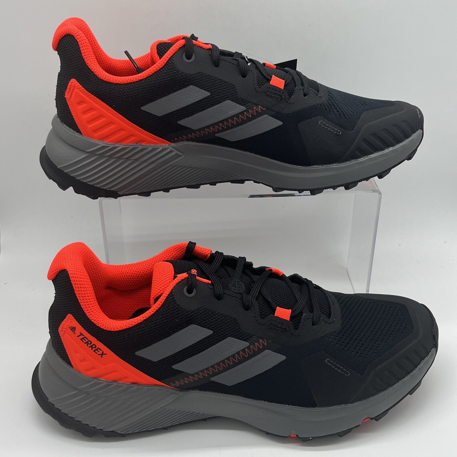Adidas Terrex Soulstride Black Solar Red (FY9214) NEW without Original Box