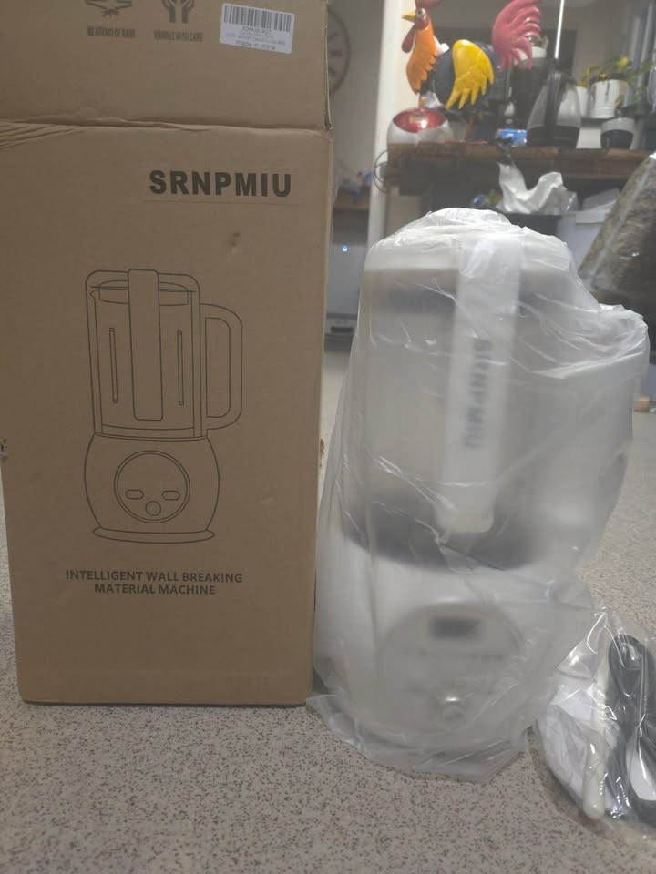 SRNPMIU 50oz Nut Milk Maker With Delay Start & Auto Cleaning