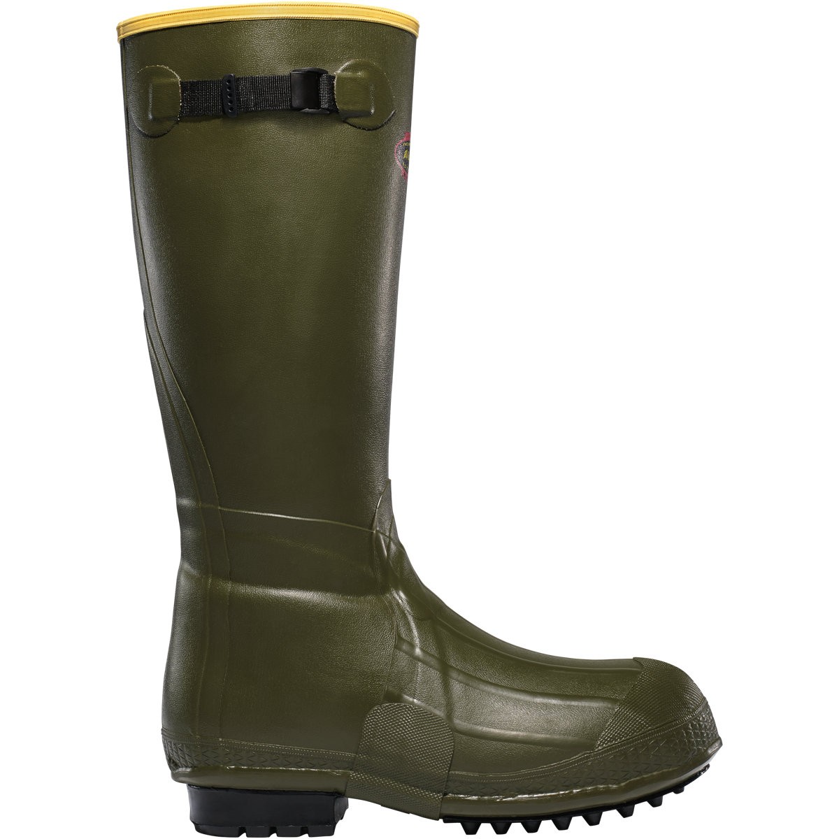 LaCrosse Men's 18" Burly Air Grip Foam Insulated Waterproof Hunting Boot Green -