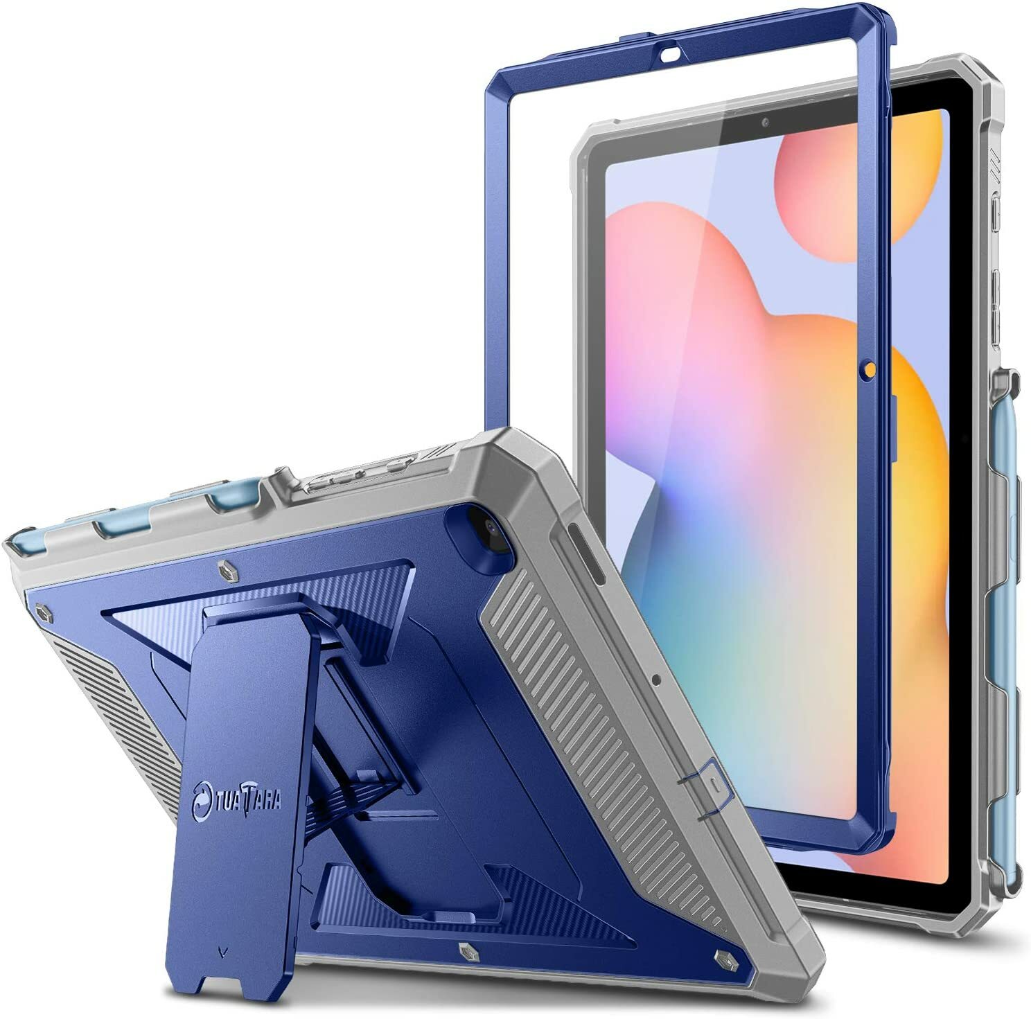 Case for Samsung Galaxy Tab S6 Lite 10.4'' 2024 Rugged Hybrid Kickstand Cover